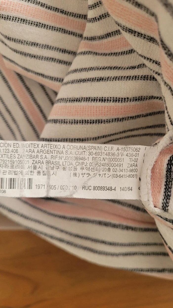 Robe en coton Zara 10 ans - photo numéro 7
