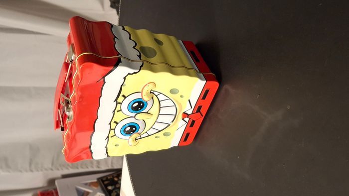 Boite en métal / lunch-box Bob l’Eponge, 15,5 cm - photo numéro 2