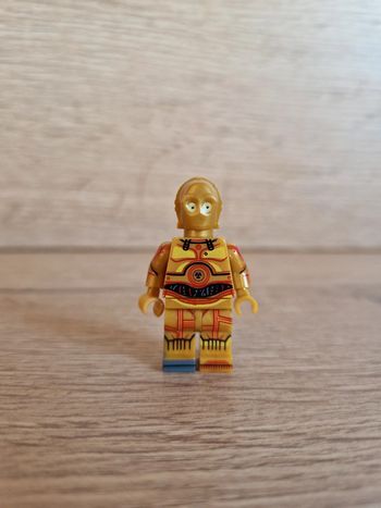 Figurine type lego Droide C3PO star wars