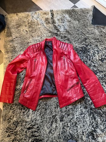 Veste en cuir