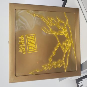 Coffret de Noel lumineux Fragile Jean Paul Gaultier vide