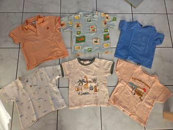 Lot de 6 t-shirt garçon