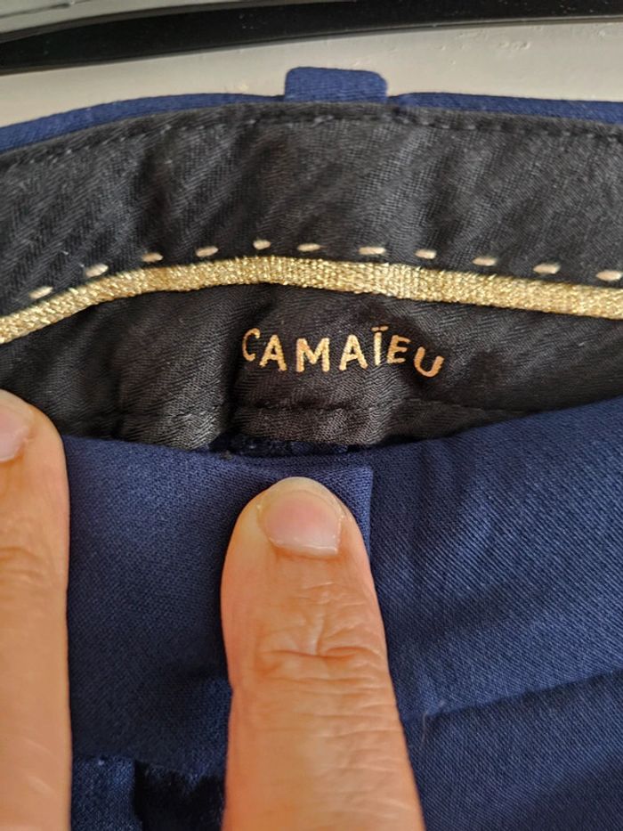 Pantalon uni Camaïeu Taille 36 - photo numéro 3