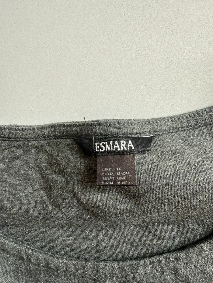 Pull sans manche en très bon état taille M esmara - photo numéro 8