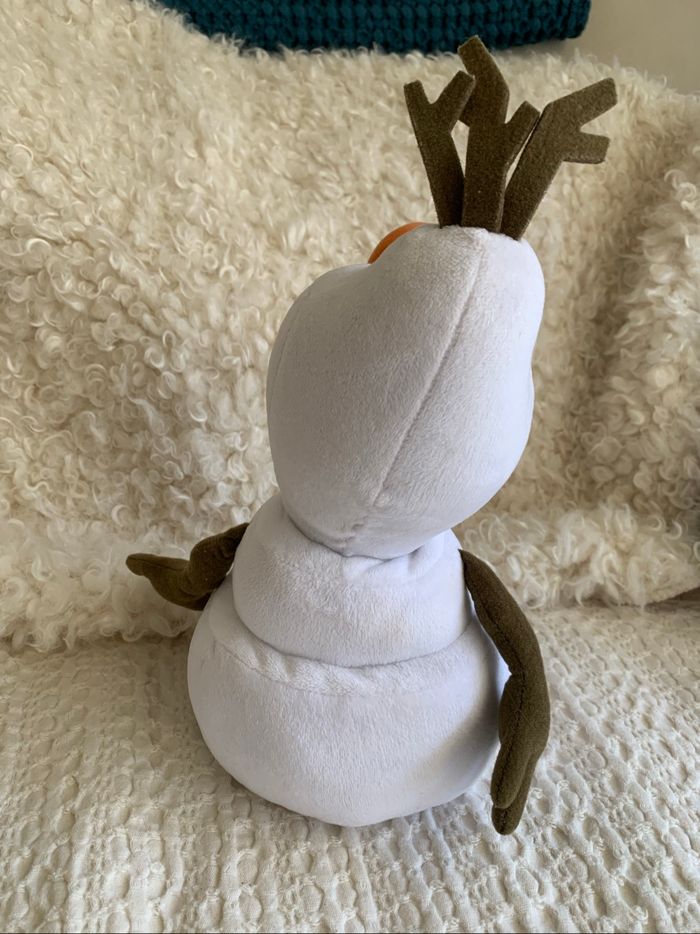 Peluche Olaf la reine des neiges Disneyland - photo numéro 3