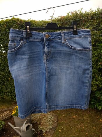 Jupe en jeans de marque Mustang bleu clair