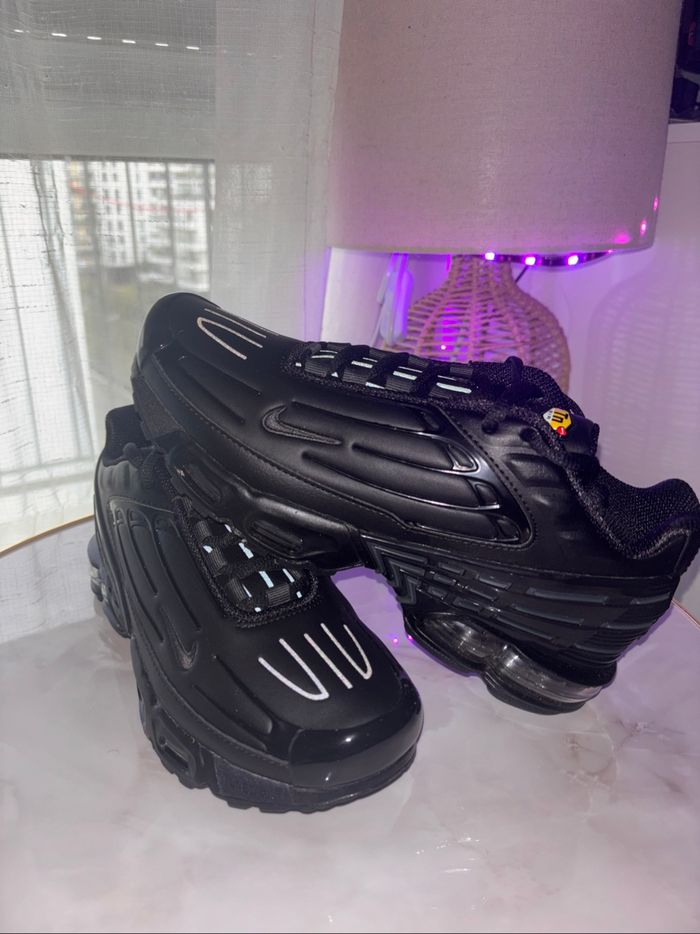 Nike Air Max Plus 3 Leather Black – Neuf avec boîte - photo numéro 5