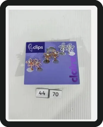 Lot de 3 paires de Boucle d'oreilles fleurs Claire's