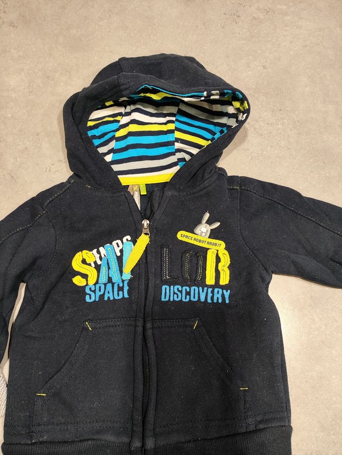 Lot de 2 gilets Orchestra – Taille 6 mois – Bon état - photo numéro 3