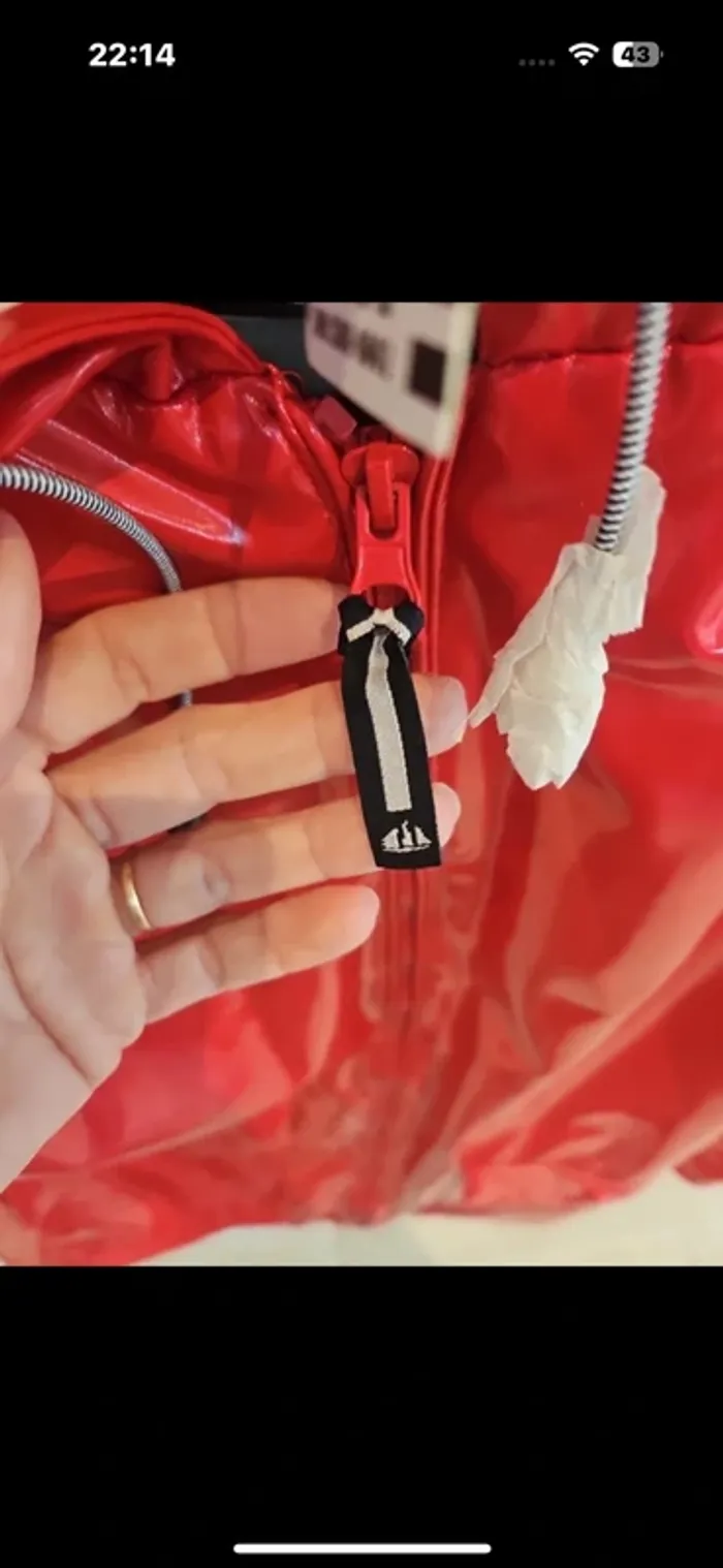 Imperméable hublot taille xs - photo numéro 6