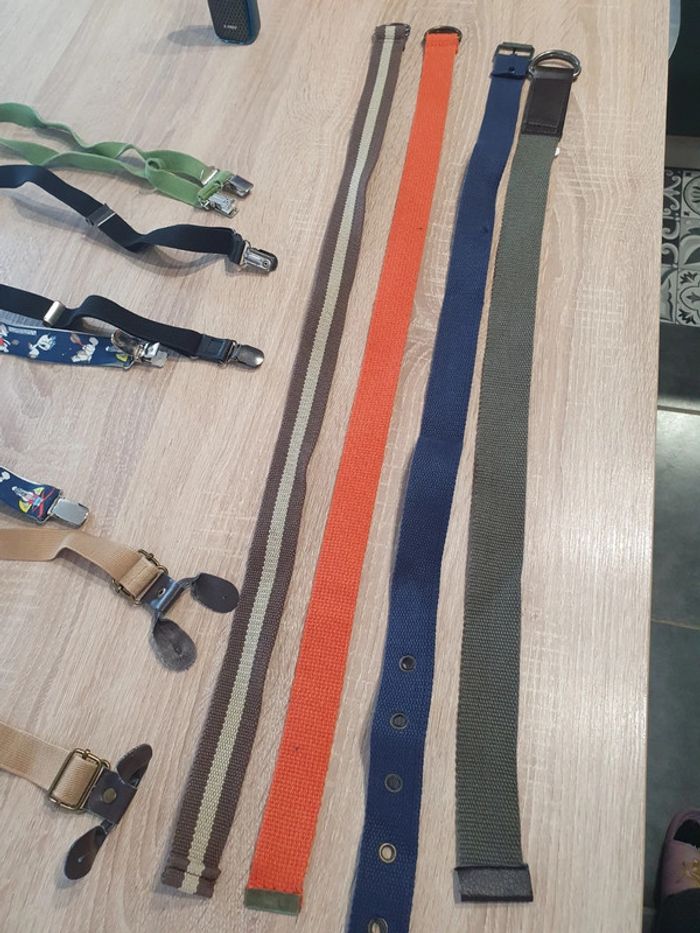Lot bretelles et ceintures - photo numéro 4
