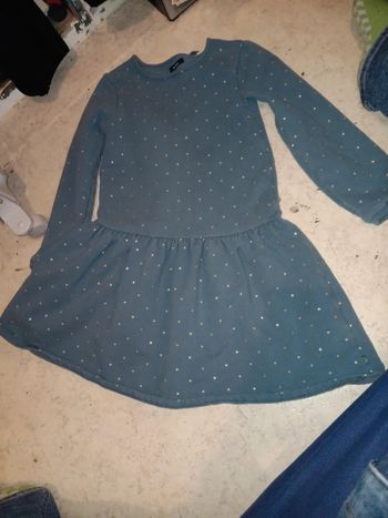 Robe sweat vieux bleu 10 ans okaidi pas de vinted go