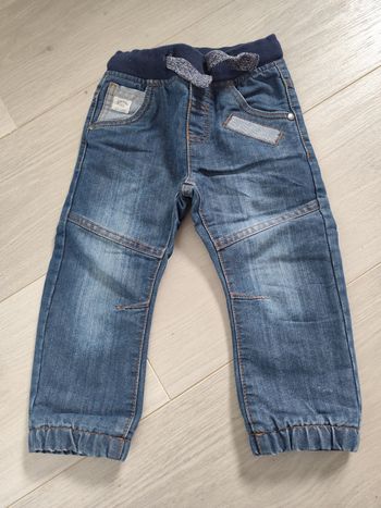 Jean garçon doublé à l'intérieur 24 mois