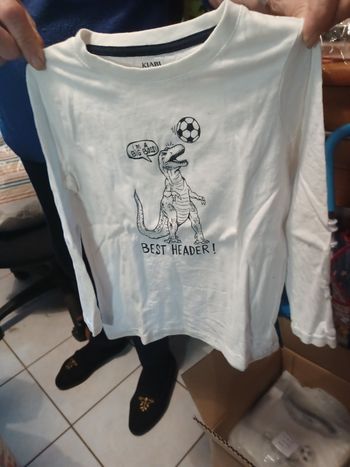 Tee shirt blanc i am bien boss