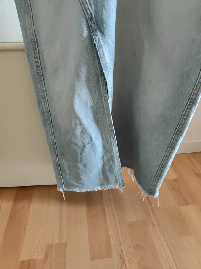 Jupe longue jeans Zara taille XS - photo numéro 4