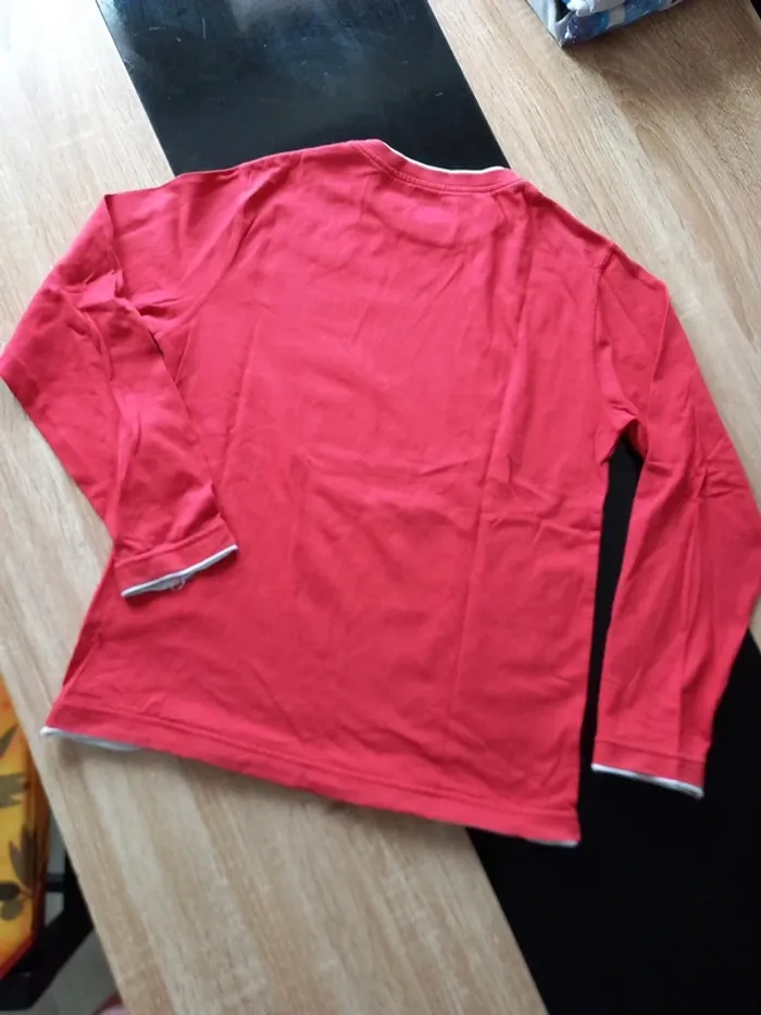Tee-shirt rouge 12 ans - photo numéro 5