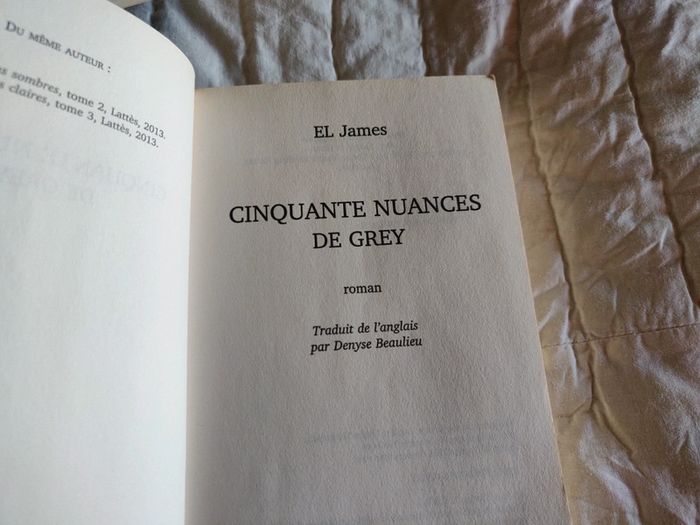 Série des 3 livres 50 nuances de Grey - photo numéro 8