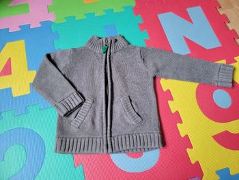 Gilet gris TAO 2 ans