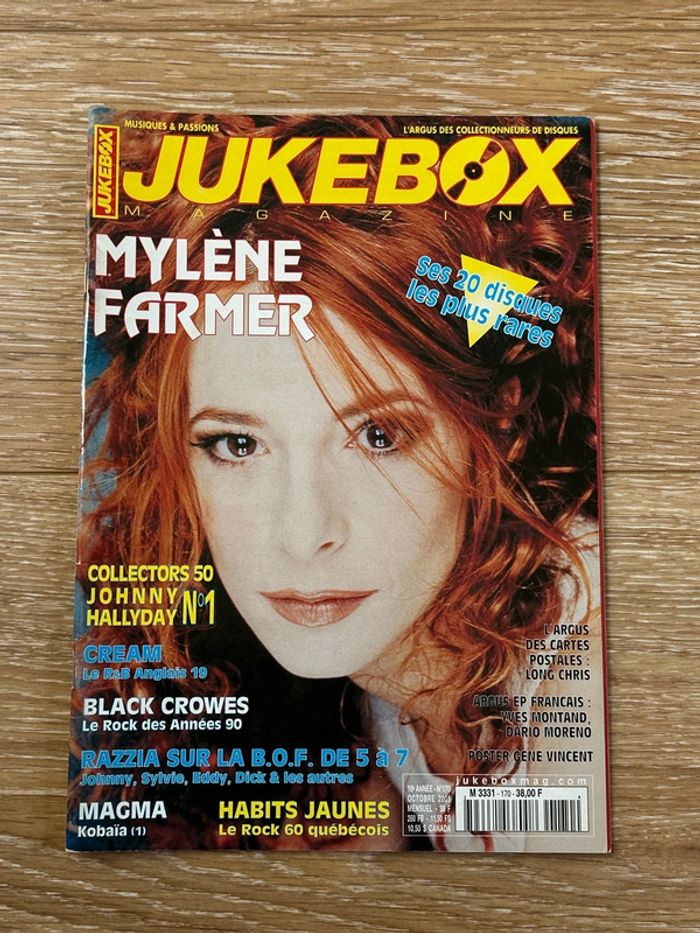 Revue jukebox magazine - 170 - Mylène Farmer