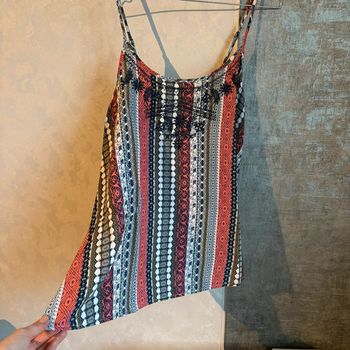 Débardeur multicolore • 38 🌿