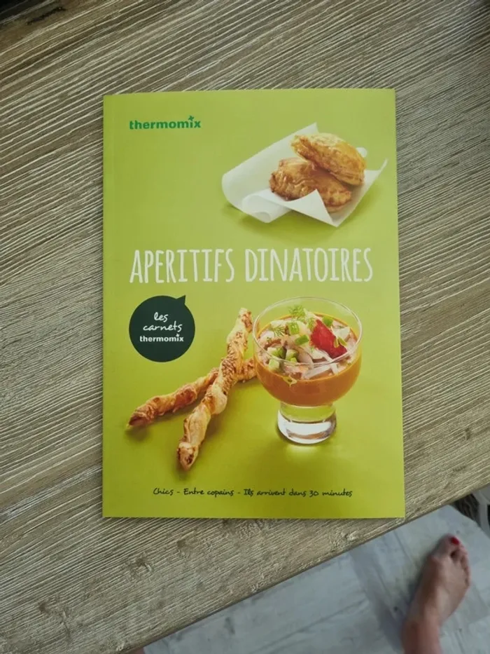 Carnet de recettes Thermomix Apéritifs dînatoires