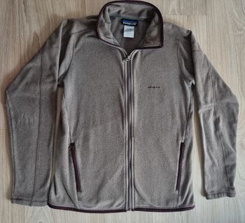Veste polaire marron à fermeture Patagonia Femme Taille S