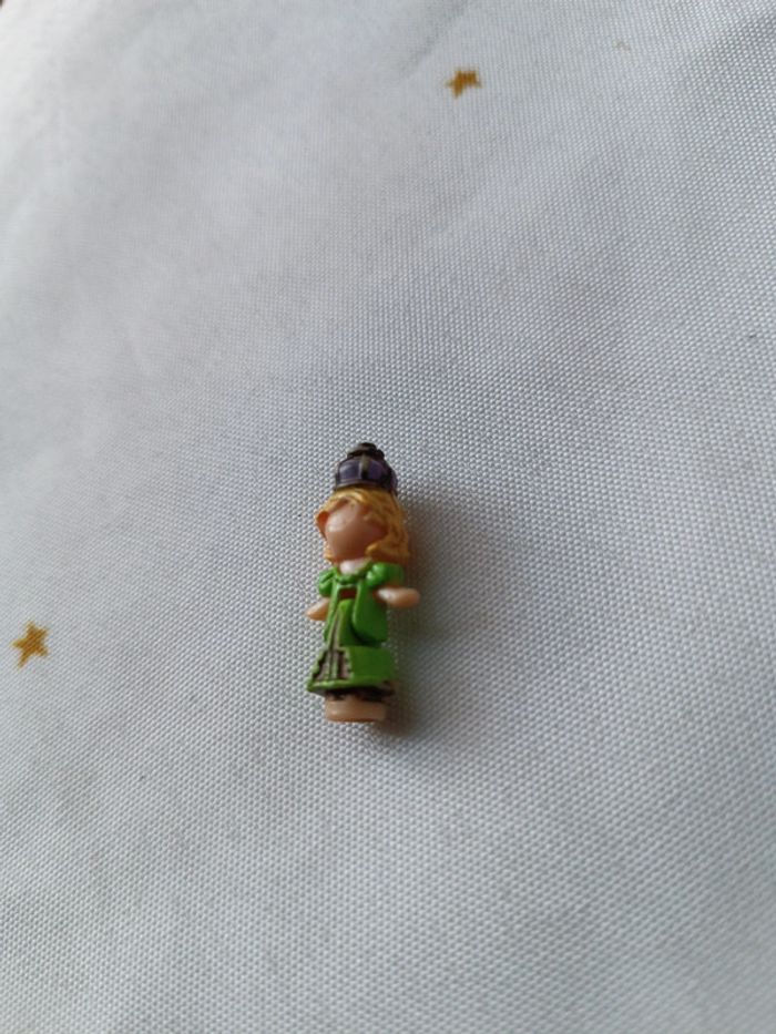 Figurine bague ring crown keepsake bluebird doll miniature micro mini small Polly pocket couronne - photo numéro 5