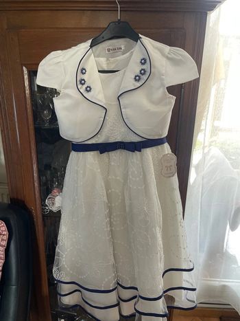 Magnifique robe de cérémonie 12 ans neuve !
