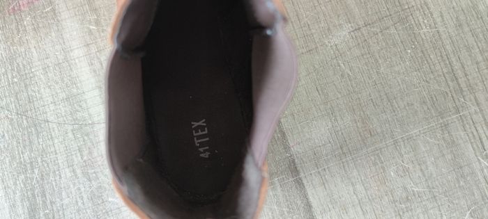Bottine couleur marron pointure 41 marque Tex pour femme - photo numéro 7