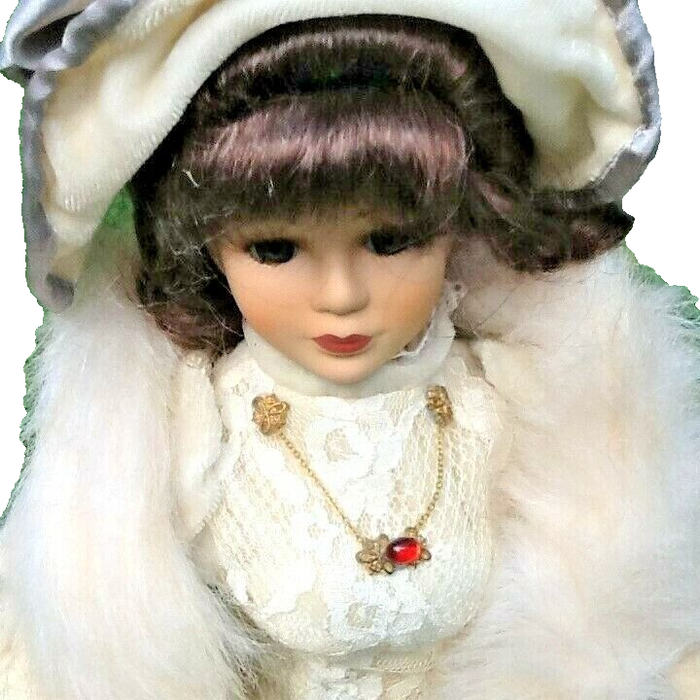 Poupée de collection en céramique Hauteur : 490mm - photo numéro 4