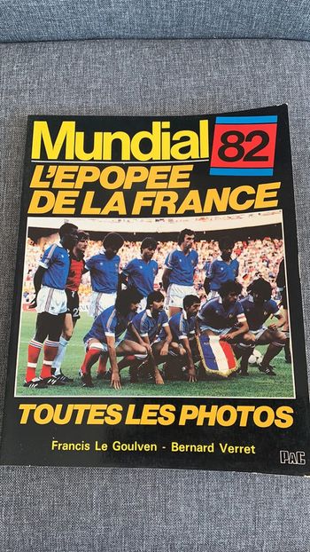 Mondial 82 L’épopée de la France / Livre foot