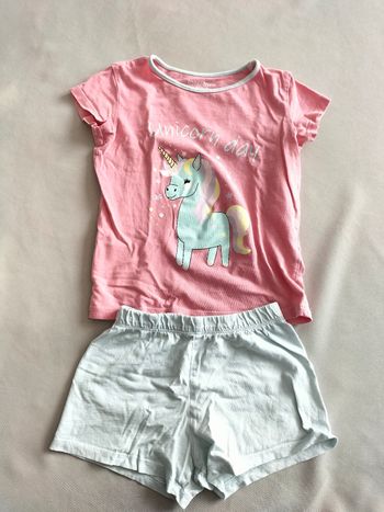 🩷 Pyjashort licorne 🦄 - 5 ans - In extenso - En très bon état 🩷