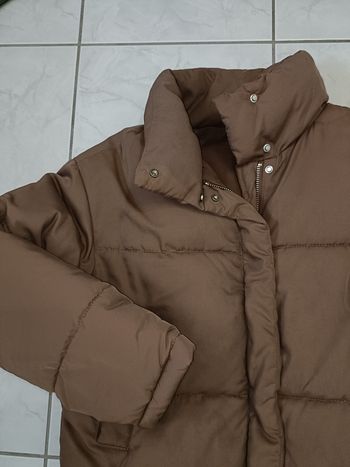 Doudoune marron femme