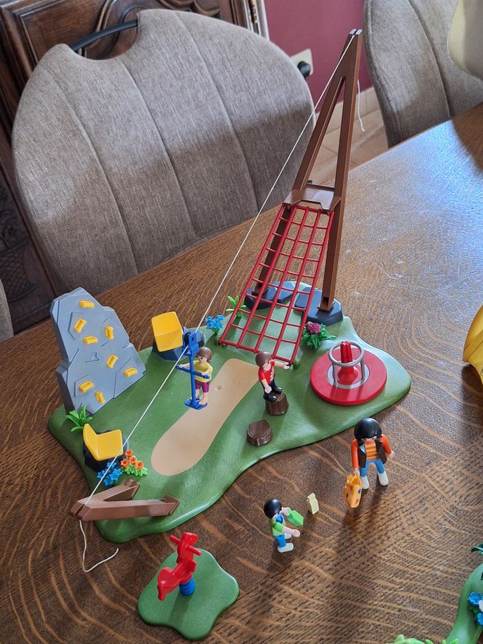 Playmobil camping + tyrolienne COMPLET 100 % - photo numéro 10