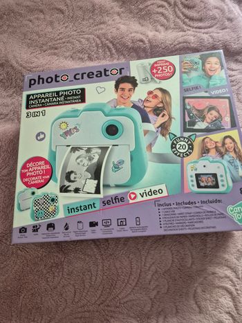 Appareil photos instantané creator de canal toys