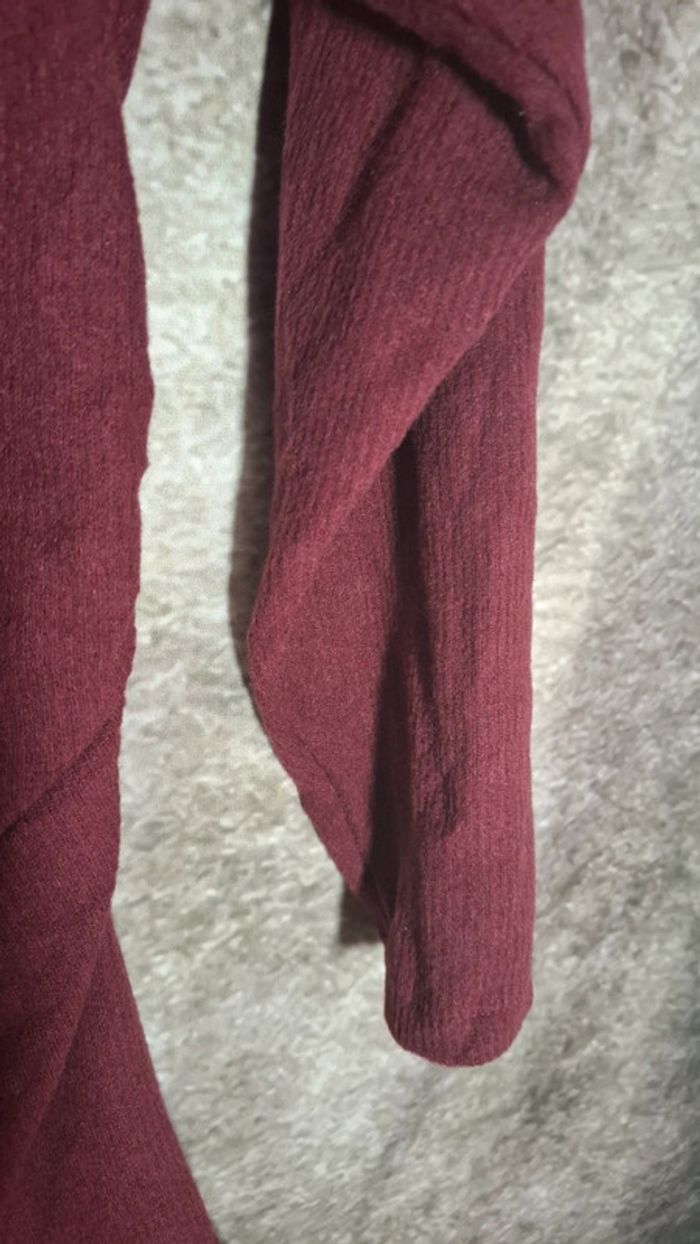 Robe bordeaux douce - photo numéro 14