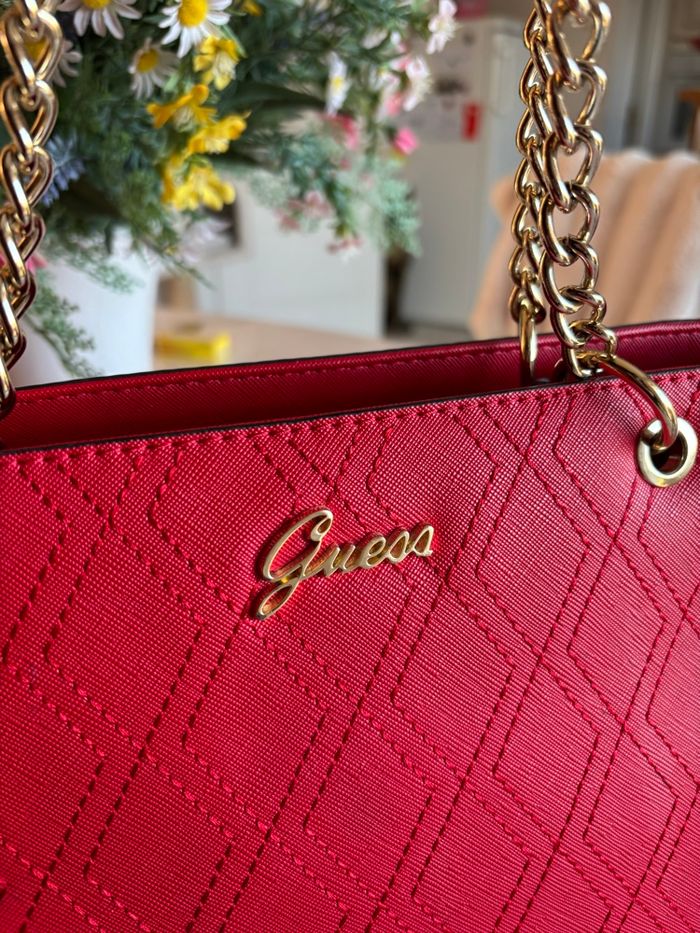 Sac guess rouge - photo numéro 2