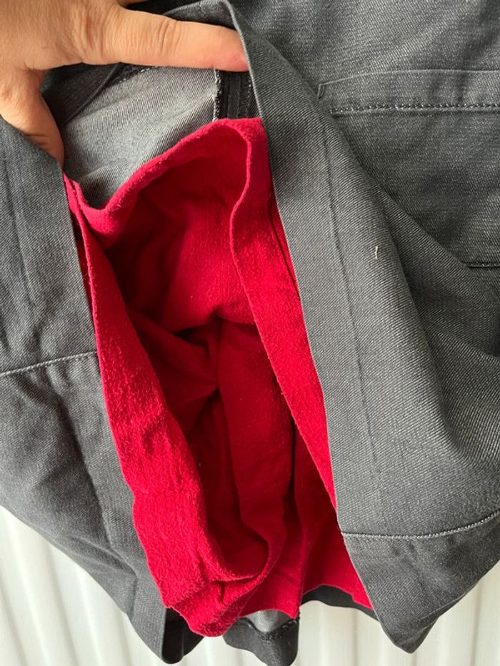 Robe grise doublée vintage - photo numéro 5