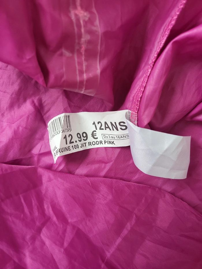 Veste de pluie fille 12 ans wanabee peu porté - photo numéro 10