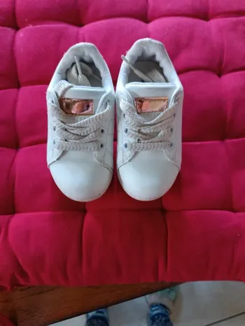 Baskets blanches Ninety Height 24