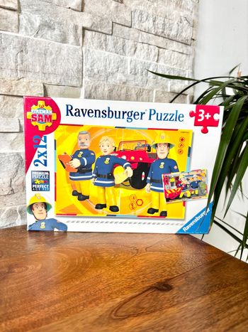 🧩 Puzzle - Sam le pompier, 12 pièces x2, Ravensburger