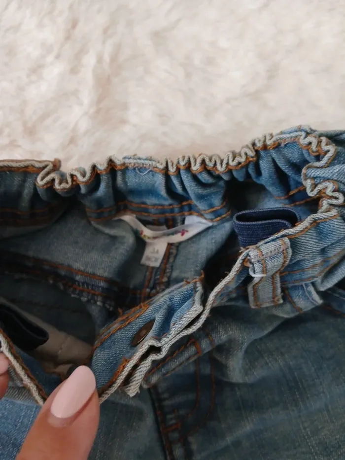 jeans 3 ans réglable a la taille - photo numéro 3
