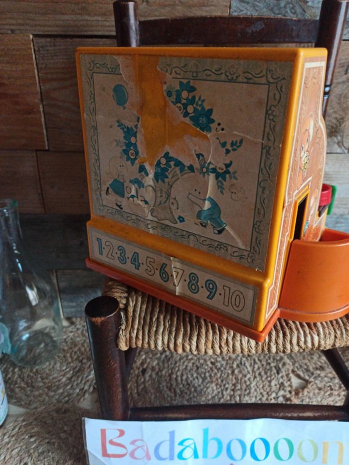 Jouet cash register Fisher price 1974 BE - photo numéro 5