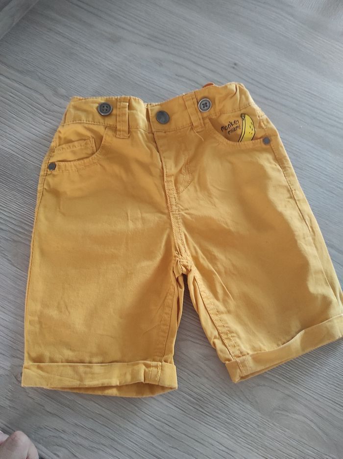 Short moutarde 24 mois