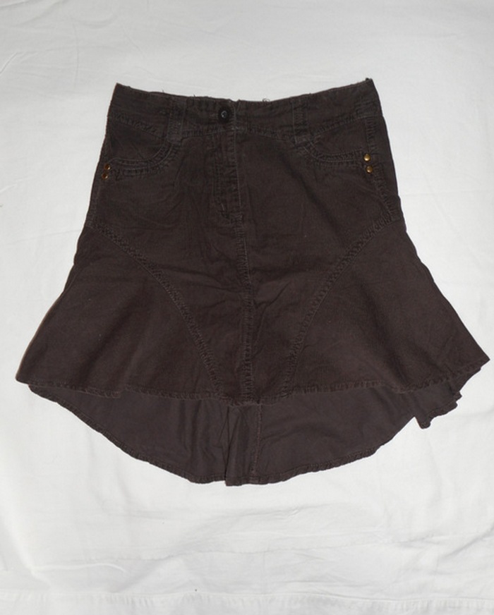 Jupe Velours 8 ans Marron Tape à l'oeil - photo numéro 5
