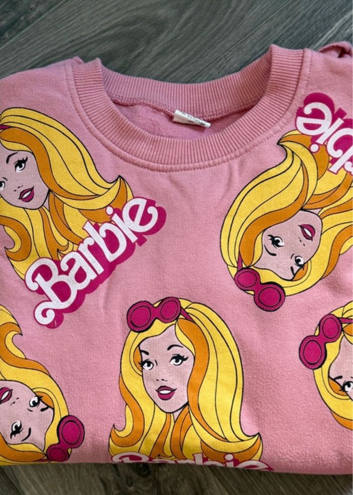 🌸 ensemble jogging BARBIE 8 ans 🌸 - photo numéro 2