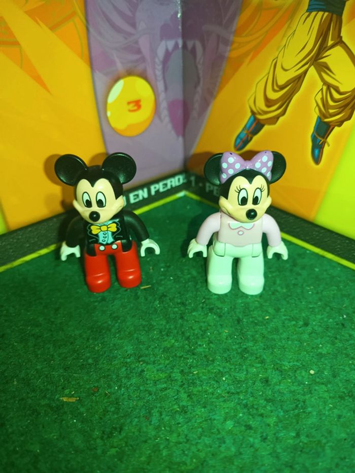 Figurine duplo/ lego " mickey et minnie"