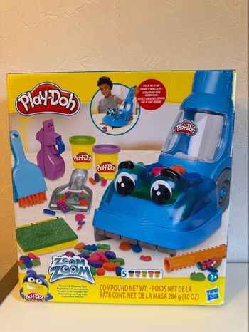 Play-Doh Aspirateur Zoom Zoom et se accessoires