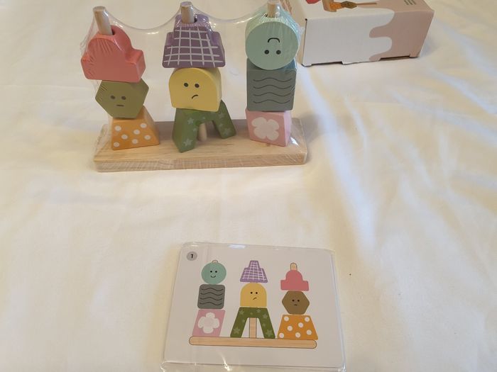 Jeu bois evolutif Montessori