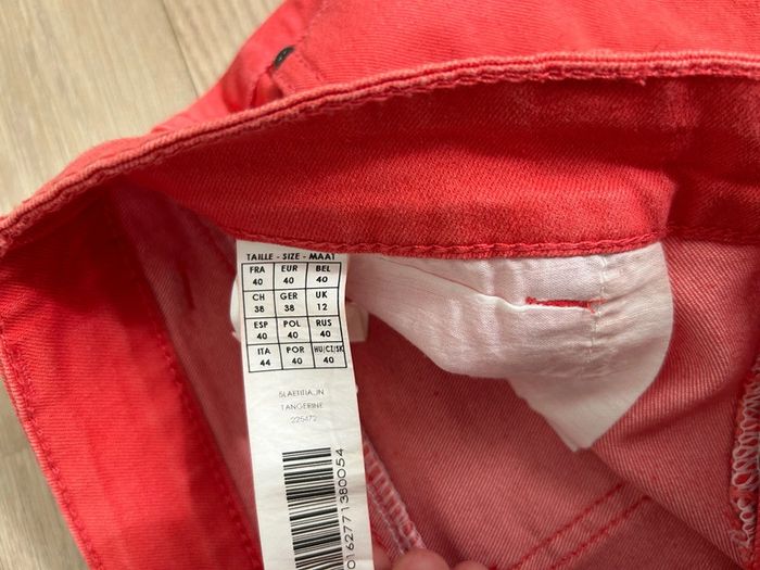 Lot de 2 jupes en jean taille 40 (L) très bon état - photo numéro 4